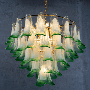 Marielle Mid Century Petal Chandelier - Arialamps