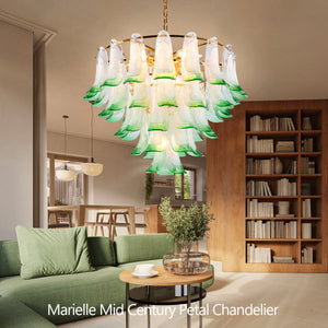 Marielle Mid Century Petal Chandelier - Arialamps