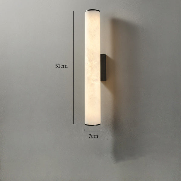Modern Alabaster Melange Bathroom Sconce, Vanity Light chandeliers for dining room,chandeliers for stairways,chandeliers for foyer,chandeliers for bedrooms,chandeliers for kitchen,chandeliers for living room Kevinstudiolives