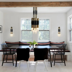 Modern Heritage Horsehair 9 - Light Pendant Unique Luxury Light Fixture - Arialamps