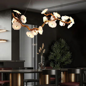 Nenufar Blooming Chandelier-chandeliers for dining room,chandeliers for stairways,chandeliers for foyer,chandeliers for bedrooms,chandeliers for kitchen,chandeliers for living room-Arialamps