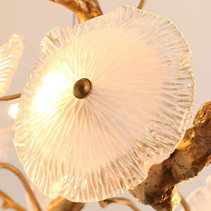 Nenufar Blooming Chandelier-chandeliers for dining room,chandeliers for stairways,chandeliers for foyer,chandeliers for bedrooms,chandeliers for kitchen,chandeliers for living room-Arialamps