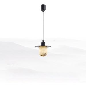 Nordic Alabaster and Brass Minimalist Pendant Light chandeliers for dining room,chandeliers for stairways,chandeliers for foyer,chandeliers for bedrooms,chandeliers for kitchen,chandeliers for living room Kevinstudiolives Style B