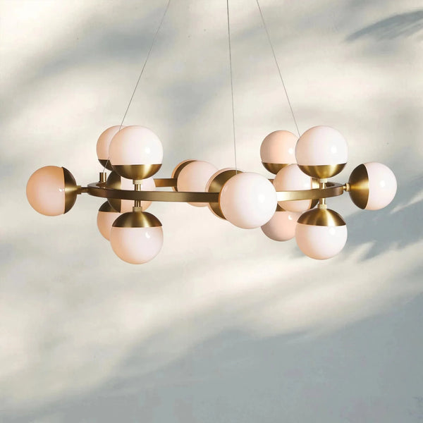 Raechelle Globe Chandelier - Arialamps