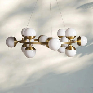 Raechelle Globe Chandelier - Arialamps