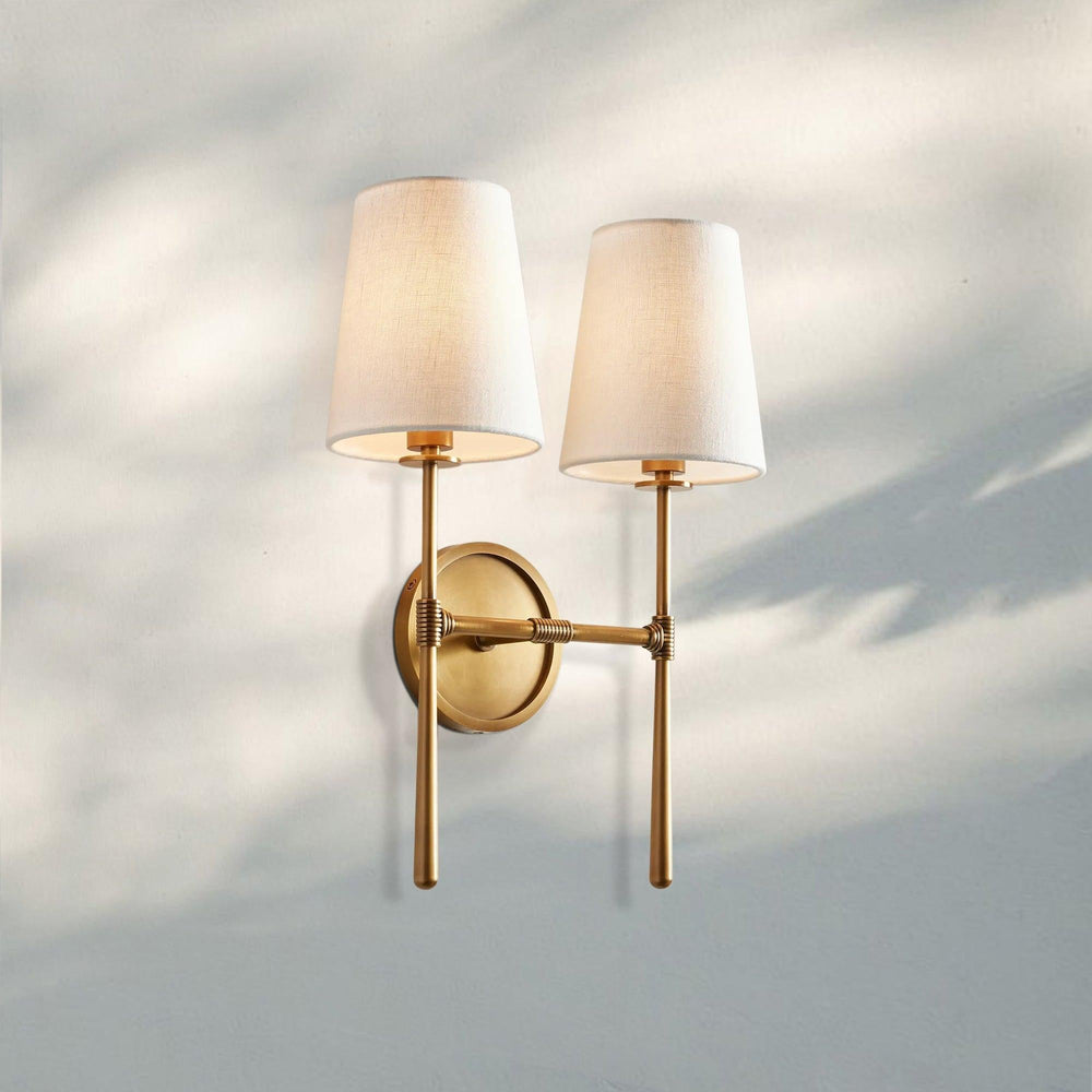 Rhodas 2-Light Wall Sconce-