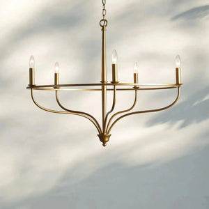 Rosalind Round Chandelier - Arialamps