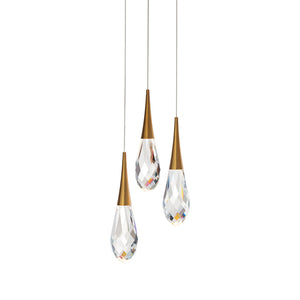 Hellebore LED Multi Light Pendant Light