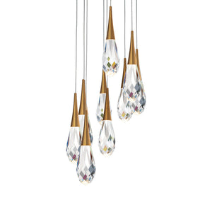 Hellebore LED Multi Light Pendant Light