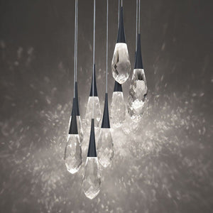 Hellebore LED Multi Light Pendant Light