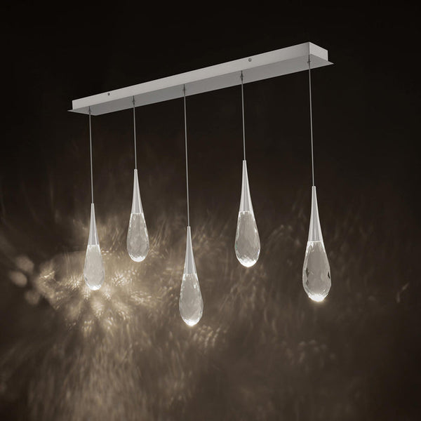 Hellebore Linear LED Multi Pendant Light