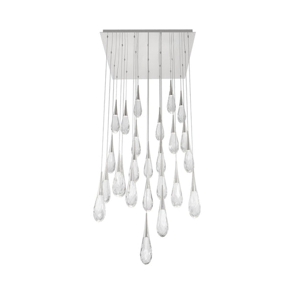 Hellebore Square LED Multi Pendant Light