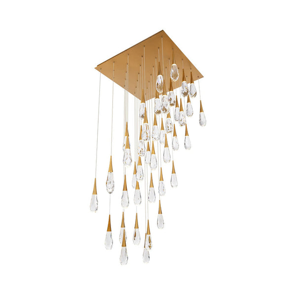 Hellebore Square LED Multi Pendant Light