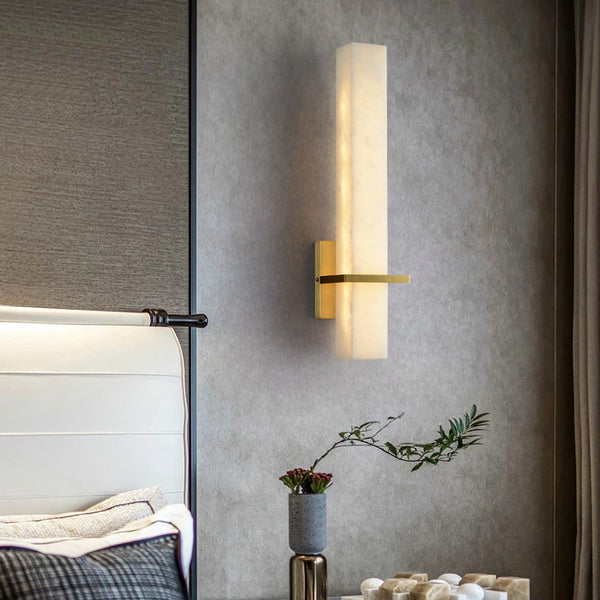 Serene Alabaster Linear Sconce chandeliers for dining room,chandeliers for stairways,chandeliers for foyer,chandeliers for bedrooms,chandeliers for kitchen,chandeliers for living room Kevinstudiolives