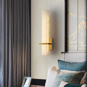 Serene Alabaster Linear Sconce chandeliers for dining room,chandeliers for stairways,chandeliers for foyer,chandeliers for bedrooms,chandeliers for kitchen,chandeliers for living room Kevinstudiolives