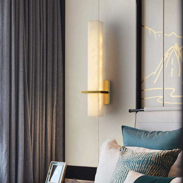 Serene Alabaster Linear Sconce chandeliers for dining room,chandeliers for stairways,chandeliers for foyer,chandeliers for bedrooms,chandeliers for kitchen,chandeliers for living room Kevinstudiolives