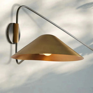 Simms Long Arm Double Wall Sconce - Arialamps