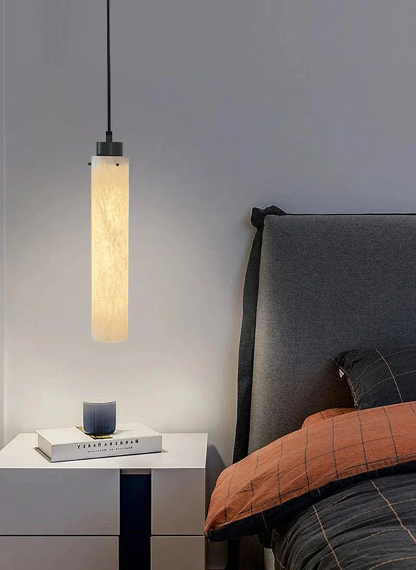 Simple marble pendant lamp - Arialamps