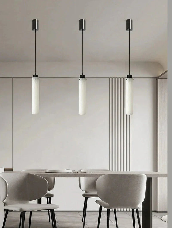 Simple marble pendant lamp - Arialamps