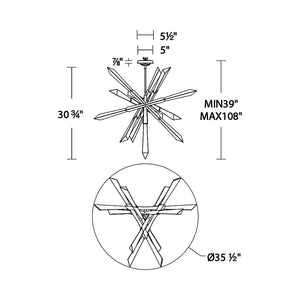 Solitude LED Pendant Light - Arialamps