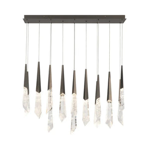 Solitude Linear LED Multi Pendant Light - Arialamps