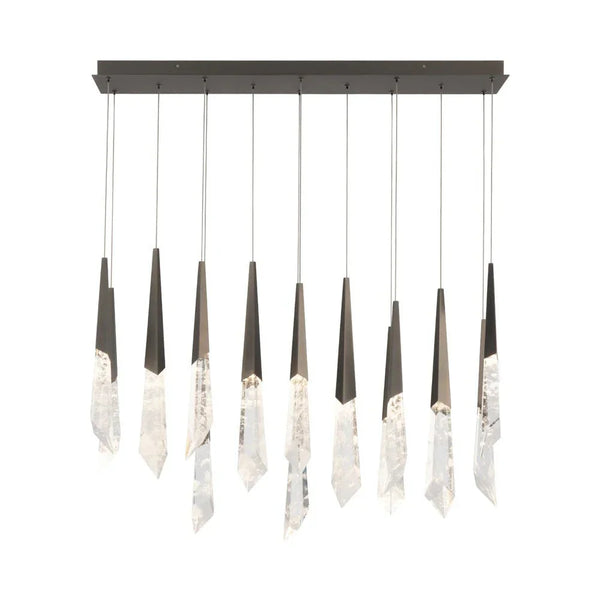 Solitude Linear LED Multi Pendant Light - Arialamps