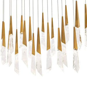 Solitude Linear LED Multi Pendant Light - Arialamps