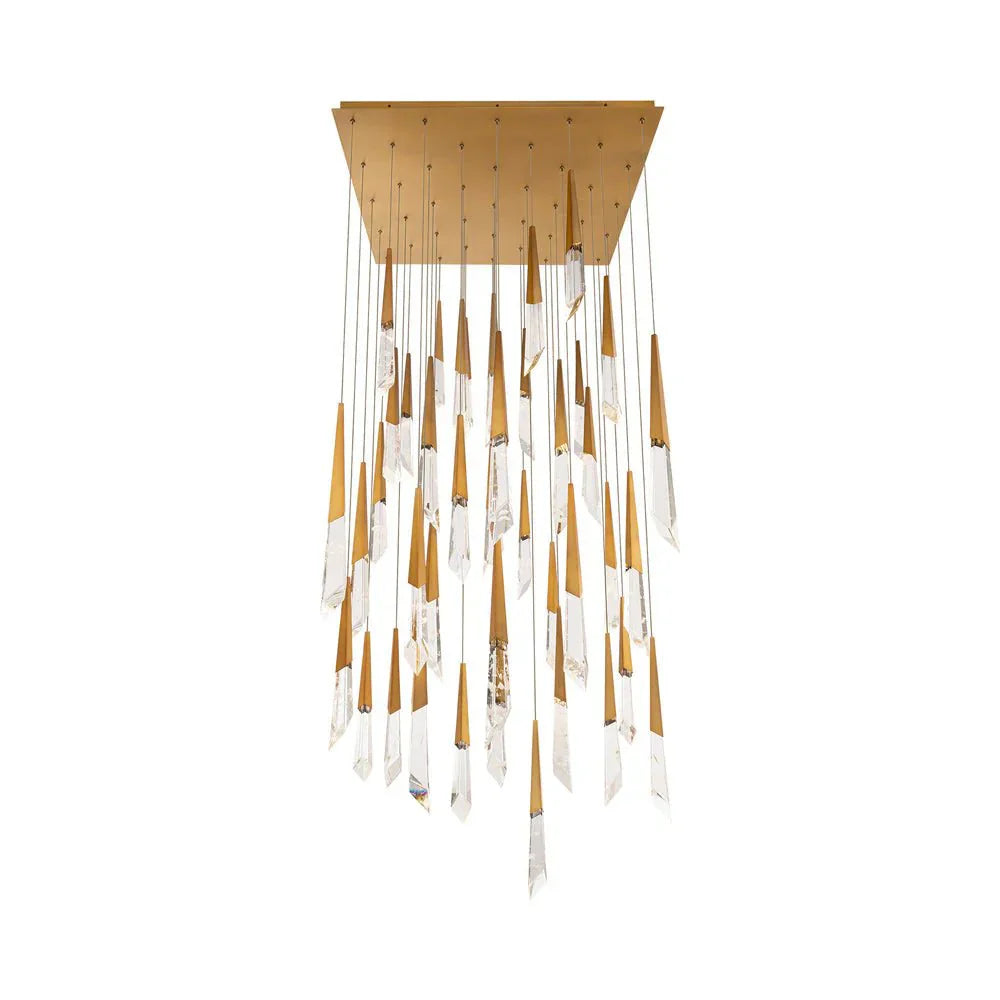 Solitude Square LED Multi Pendant Light - Arialamps