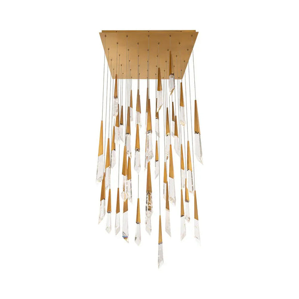 Solitude Square LED Multi Pendant Light - Arialamps