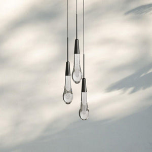 Solitaire 3-Light Pendant-Bronze-