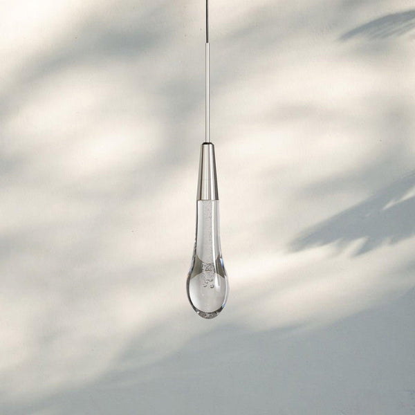 Solitaire Pendant Chandelier-Nickel-