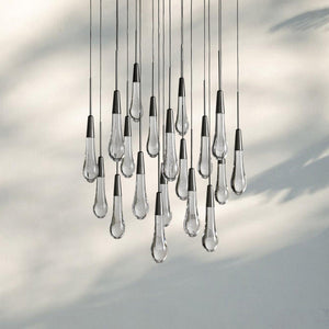 Solitaire Round Chandelier 17" 24" 36“ 58“-