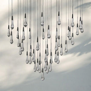 Solitaire Round Chandelier 17" 24" 36“ 58“-