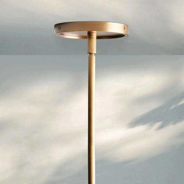 Theron Glass Linear Chandelier - Arialamps
