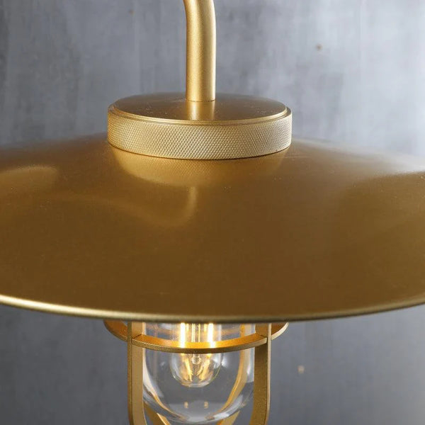 Utilitaive Barn Outdoor Wall Sconce — Indusrrial Metal Wall Light Fixture