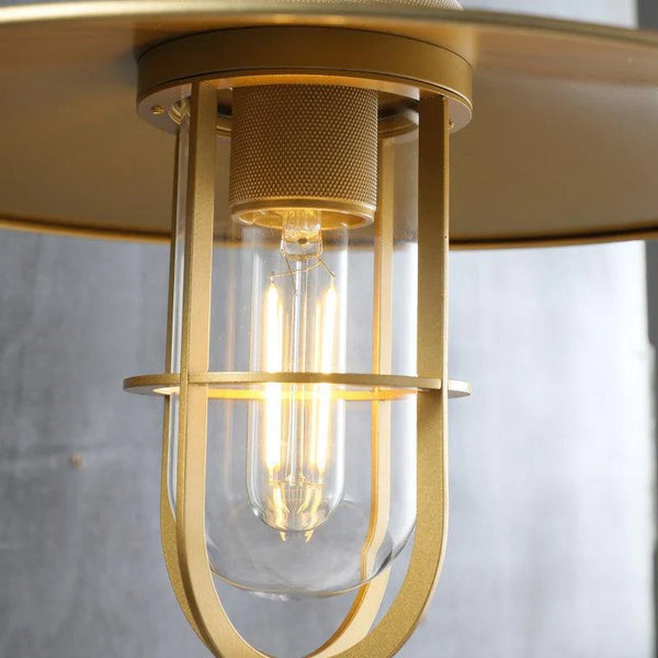 Utilitaive Barn Outdoor Wall Sconce — Indusrrial Metal Wall Light Fixture