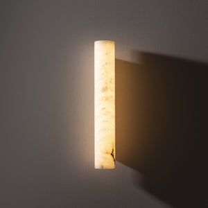 Venus Modern Linear Alabaster Wall Sconce 3'' 4.7''-Arialamps