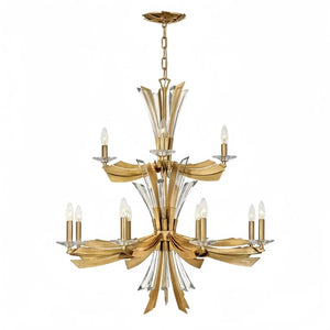 Vida Medium Multi Tier Chandelier - Arialamps