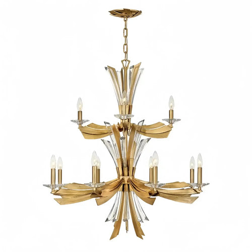 Vida Medium Multi Tier Chandelier - Arialamps