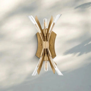 Vida Medium Two Light Sconce - Arialamps