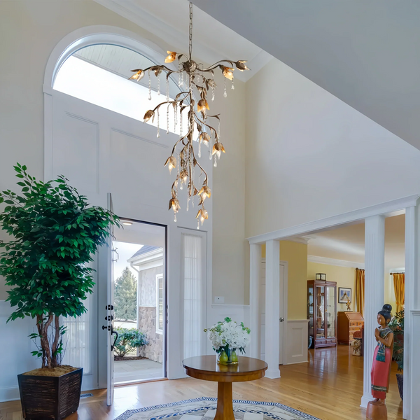 Viticcia Cascade Chandelier-Lighting-Arialamps