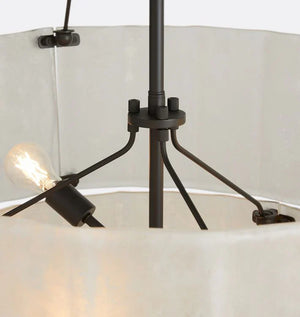 Willamette Glass Round Chandelier 2-Tier 32''-Arialamps