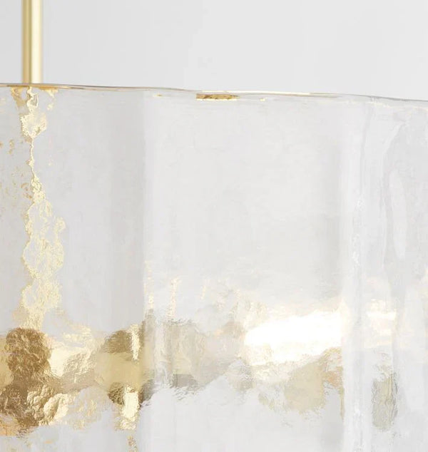Willamette Glass Round Chandelier 32"-Arialamps