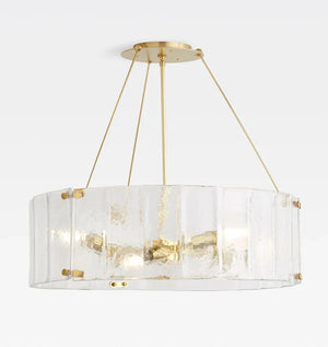 Willamette Glass Round Chandelier 48''-Arialamps