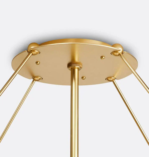 Willamette Glass Round Chandelier 48''-Arialamps