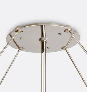 Willamette Glass Round Chandelier 48''-Arialamps