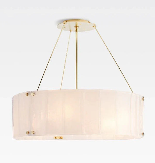 Willamette Glass Round Chandelier 48''-Arialamps