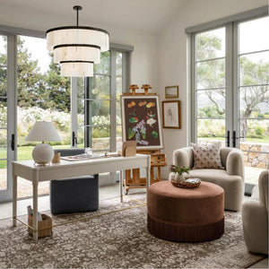 Windham Alabaster 3 Tier Chandelier-chandelier-Arialamps